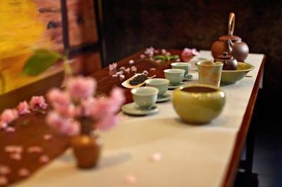 茶席、茶園、茶仙子,宜興市首屆茶文化藝術(shù)節(jié)